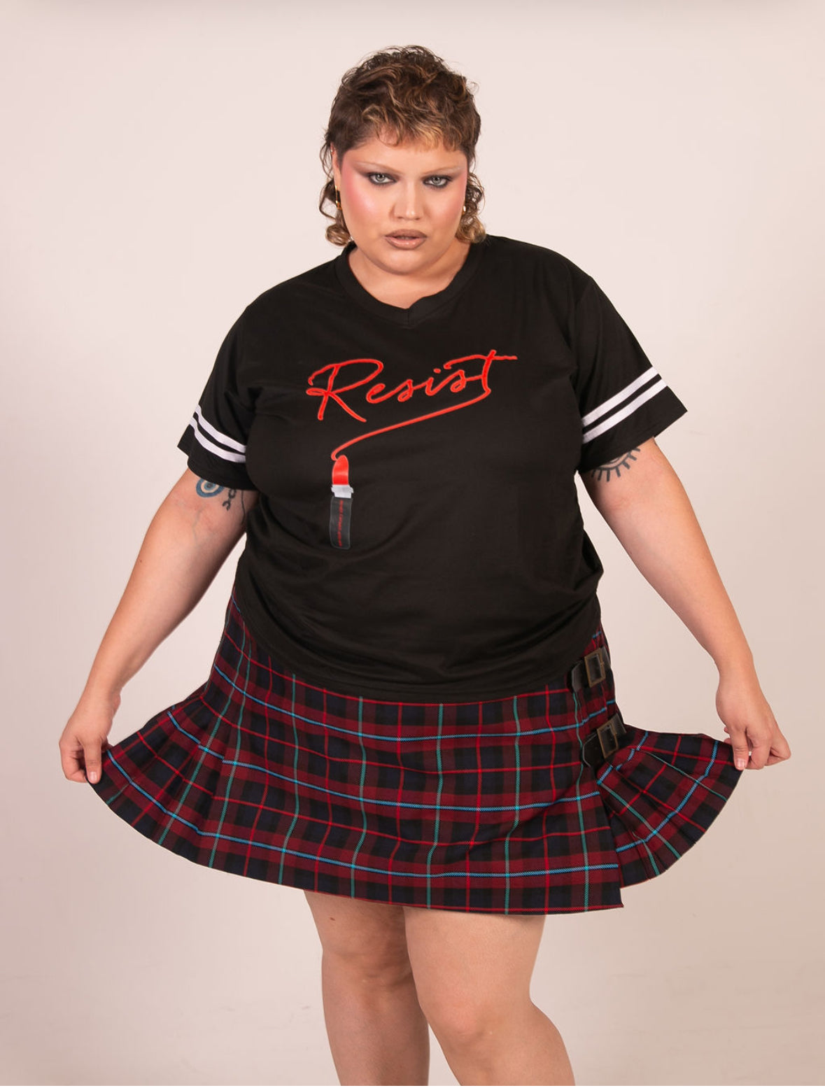 Brittania Plaid Kilt Skort