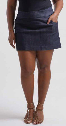 Denim Mini Skirt