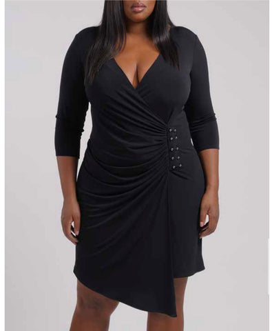 The Faux Wrap LBD